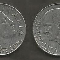 Münze Italien Alt: 20 Centisimi 1940 - R - Geriffelter Rand, Unmagnetisch