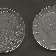 Münze Italien Alt: 50 Centisimi 1939 - R