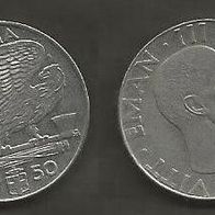 Münze Italien Alt: 50 Centisimi 1941 - R
