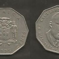 Münze Jamaica: 50 Cent 1975