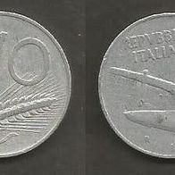 Münze Italien: 10 Lire 1953