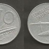Münze Italien: 10 Lire 1954