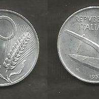 Münze Italien: 10 Lire 1955 - VZ