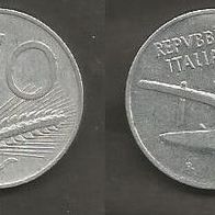 Münze Italien: 10 Lire 1979