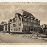 St. Wendel. Gymnasium. Altes Klein-Format s/ w Foto vermutlich aus den 1950er Jahren