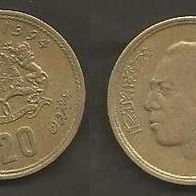 Münze Marokko: 20 Centimes 1974