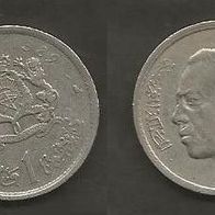 Münze Marokko: 1 Dirham 1969