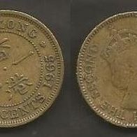 Münze Hong Kong: 10 Cent 1965