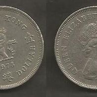 Münze Hong Kong: 1 Dollar 1978