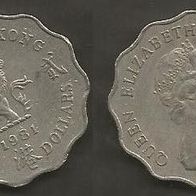 Münze Hong Kong: 2 Dollar 1981