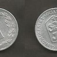 Münze Tschecheslowakei: 1 Hellar 1962