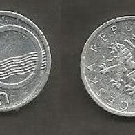 Münze Tschecheslowakei: 10 Hellar 1993