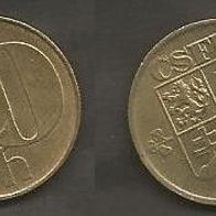 Münze Tschecheslowakei: 20 Hellar 1991