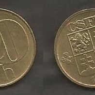 Münze Tschecheslowakei: 20 Hellar 1992