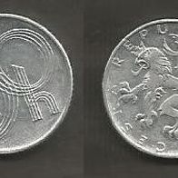 Münze Tschecheslowakei: 50 Hellar 1995
