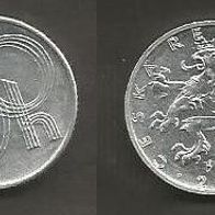 Münze Tschecheslowakei: 50 Hellar 2006