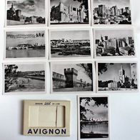 Frankreich Avignon Kleinbild Fotomappe vermutlich aus den 1950er Jahren