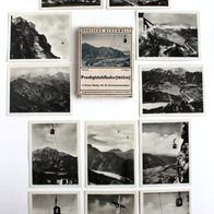 Deutschland Bayern Predigtstuhlbahn Deutsche Alpenwelt Kleinbild Fotomappe von 1930