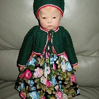 Margretchen Outfit für Käthe Kruse Puppe Eins 47 cm