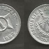 Münze Kuba: 1 Centavo 1963