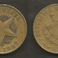 Münze Kuba: 1 Pesos 1987
