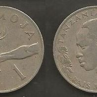 Münze Tansania: 1 Shillingi 1966