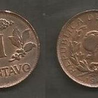 Münze Kolumbien: 1 Centavos 1967