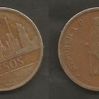 Münze Kolumbien: 5 Pesos 1987 - SS