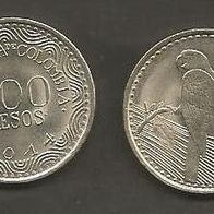 Münze Kolumbien: 200 Pesos 2014