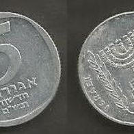 Münze Israel: 5 New Agorot 1980