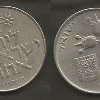 Münze Israel: 1 Lira Israelit 1967