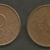 Münze Norwegen: 5 Öre 1973