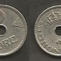 Münze Norwegen: 10 Öre 1947