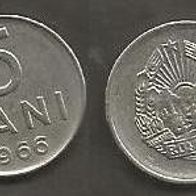 Münze Rumänien: 5 Bani 1966