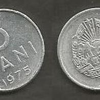 Münze Rumänien: 5 Bani 1975