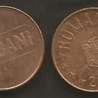Münze Rumänien: 5 Bani 2006