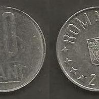 Münze Rumänien: 10 Bani 2014