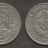Münze Rumänien: 25 Bani 1966