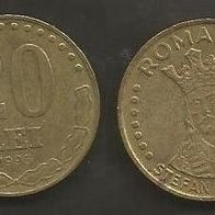 Münze Rumänien: 20 Lei 1993
