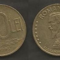 Münze Rumänien: 50 Lei 1993