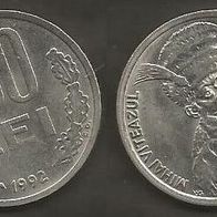 Münze Rumänien: 100 Lei 1992