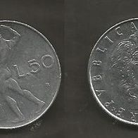 Münze Italien: 50 Lire 1969