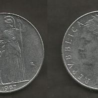 Münze Italien: 100 Lire 1967