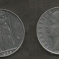 Münze Italien: 100 Lire 1968