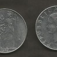 Münze Italien: 100 Lire 1972