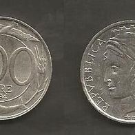 Münze Italien: 100 Lire 1994