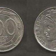 Münze Italien: 100 Lire 1998