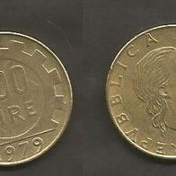 Münze Italien: 200 Lire 1979