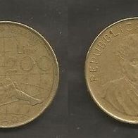Münze Italien: 200 Lire 1980 - FAO - Fortschritt für die Landfrauen - Sondermünze