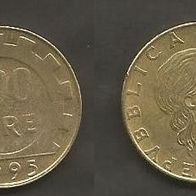 Münze Italien: 200 Lire 1995